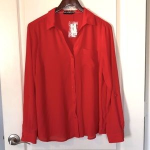 The Limited Button Down Blouse